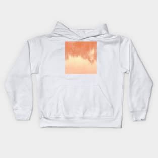 Mosaic, abstract, sea, reflection, summer, orange, pink, tan, beach, pattern, acrylic, Kids Hoodie